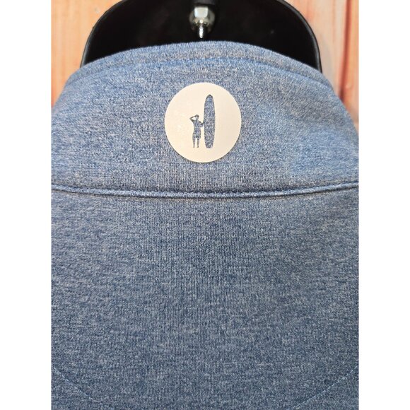 Johnnie-O Texas Flag Half Zip Performance Vest Large Sleek Athletic Layers - Picture 7 of 8